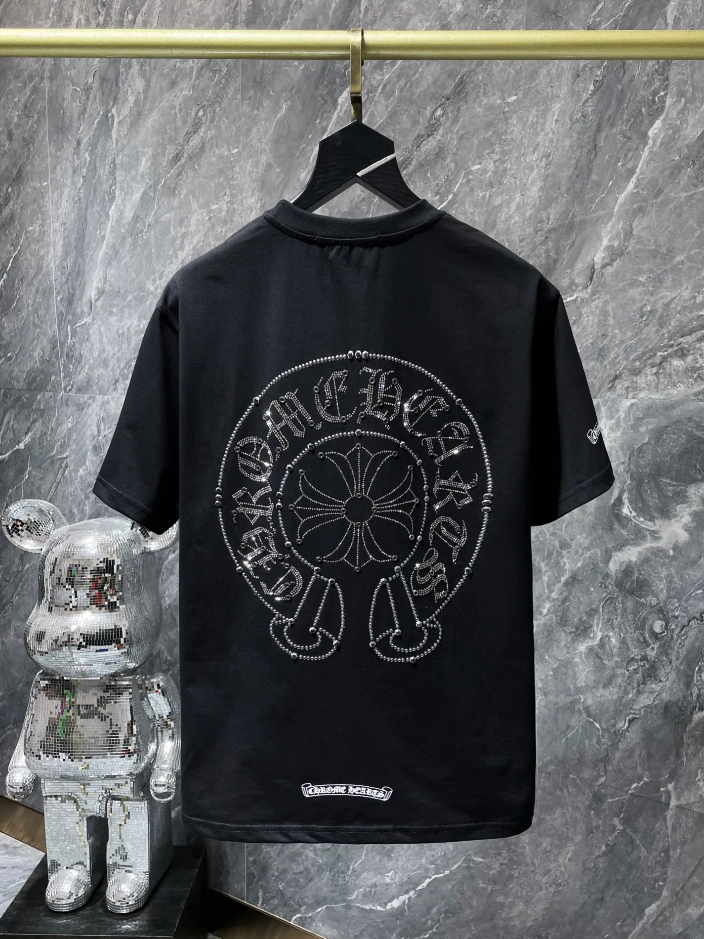 8723# Chrome Hearts 24ss g g Classic 1 1 ：Black White Sizes：S、M、L、XL